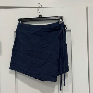Navy skort
